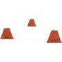 Pure2Improve | Triangle Cones Set of 6 | Red - 5